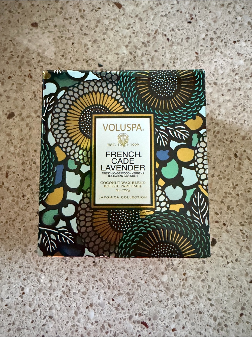 NWT VOLUSPA French Cade Lavender Candle